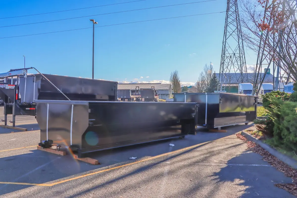 Professional dumpster rental and junk removal service in Holly